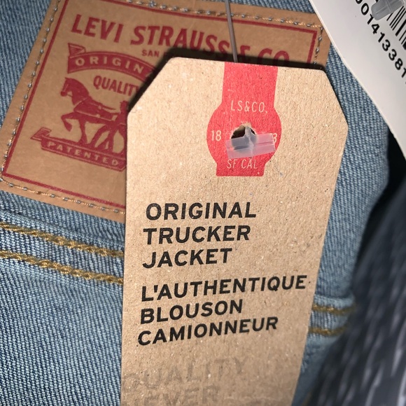 🆕 Levi’s Original Trucker Jacket - Picture 3 of 5